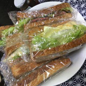 たまちゃん作3種のサンドイッチ